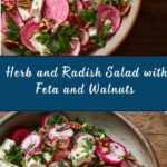 Herb and Radish Salad with Feta and Walnuts Recipe