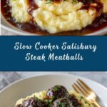 Slow Cooker Salisbury Steak Meatballs Recipe