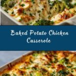Baked Potato Chicken and Broccoli Casserole Recipe