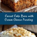Decadent Carrot Cake Bars with Cream Cheese Frosting Recipe