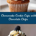 Cheesecake Cookie Cups with Chocolate Chips Recipe
