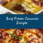 Beef Potato Cheese Casserole Recipe