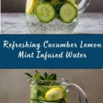 Cucumber Lemon Mint Infused Water Recipe