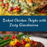 Crispy Baked Chicken with Giardiniera Recipe