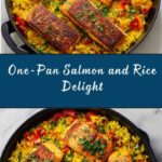 One-Pan Salmon and Rice Recipe