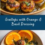 Scallops with Orange, Basil, and Caper Dressing Recipe