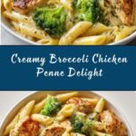 Creamy Broccoli and Chicken Penne Recipe