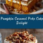 Pumpkin Caramel Poke Cake Recipe