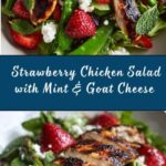 Strawberry Chicken Salad with Mint & Goat Cheese Recipe