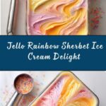 Jello Rainbow Sherbet Ice Cream Recipe