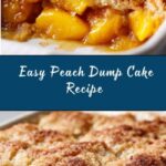 Easy Peach Dump Cake Recipe