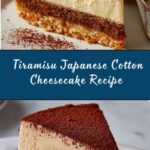 Tiramisu Japanese Cotton Cheesecake Recipe