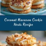 Coconut Macaron Cookie Nests Recipe
