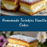 Homemade Twinkies Vanilla Cakes Recipe
