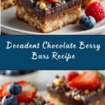 Chocolate Berry Bars Recipe