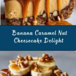 Banana Caramel Nut Cheesecake Recipe