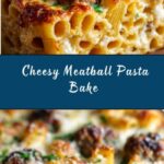 Cheesy Meatball Pasta Bake Recipe