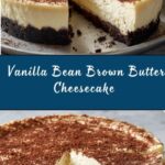 Vanilla Bean Brown Butter Cheesecake Recipe