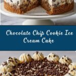 Chocolate Chip Cookie Ice Cream Cake Recipe