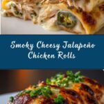 Smoky Cheesy Jalapeño Chicken Rolls Recipe