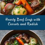 Beef Soup with Carrots and Radish Recipe