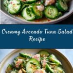 Avocado Tuna Cucumber Salad Recipe