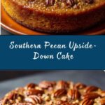 Upside-Down Georgia Pecan Cake Recipe