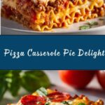 Hearty Pizza Casserole Pie Recipe