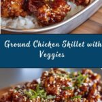 Ground Chicken and Veggie Skillet Recipe