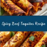 Spicy Beef Taquitos Recipe