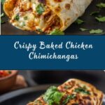 Baked Chicken Chimichangas Recipe