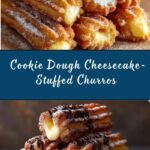 Cookie Dough Cheesecake-Stuffed Churros Recipe