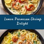 Creamy Lemon Parmesan Shrimp Recipe