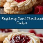 Raspberry Swirl Shortbread Cookies Recipe