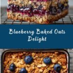 Blueberry Baked Oats Recipe