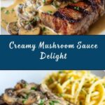 Creamy Mushroom Sauce Recipe