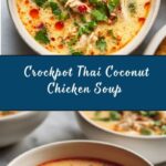 Crockpot Thai Coconut Chicken Soup Recipe