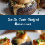 Creamy Garlic Crab-Stuffed Mushrooms Recipe
