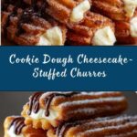 Cookie Dough Cheesecake-Stuffed Churros Recipe