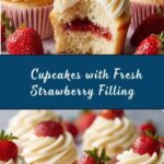 Strawberry Filled Cupcakes Recipe