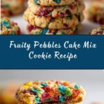 Fruity Pebbles Cake Mix Cookies Recipe