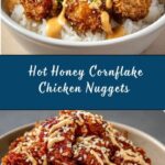 Hot Honey Cornflake Chicken Nuggets Recipe