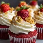 Cheesecake Red Velvet Cupcakes Recipe