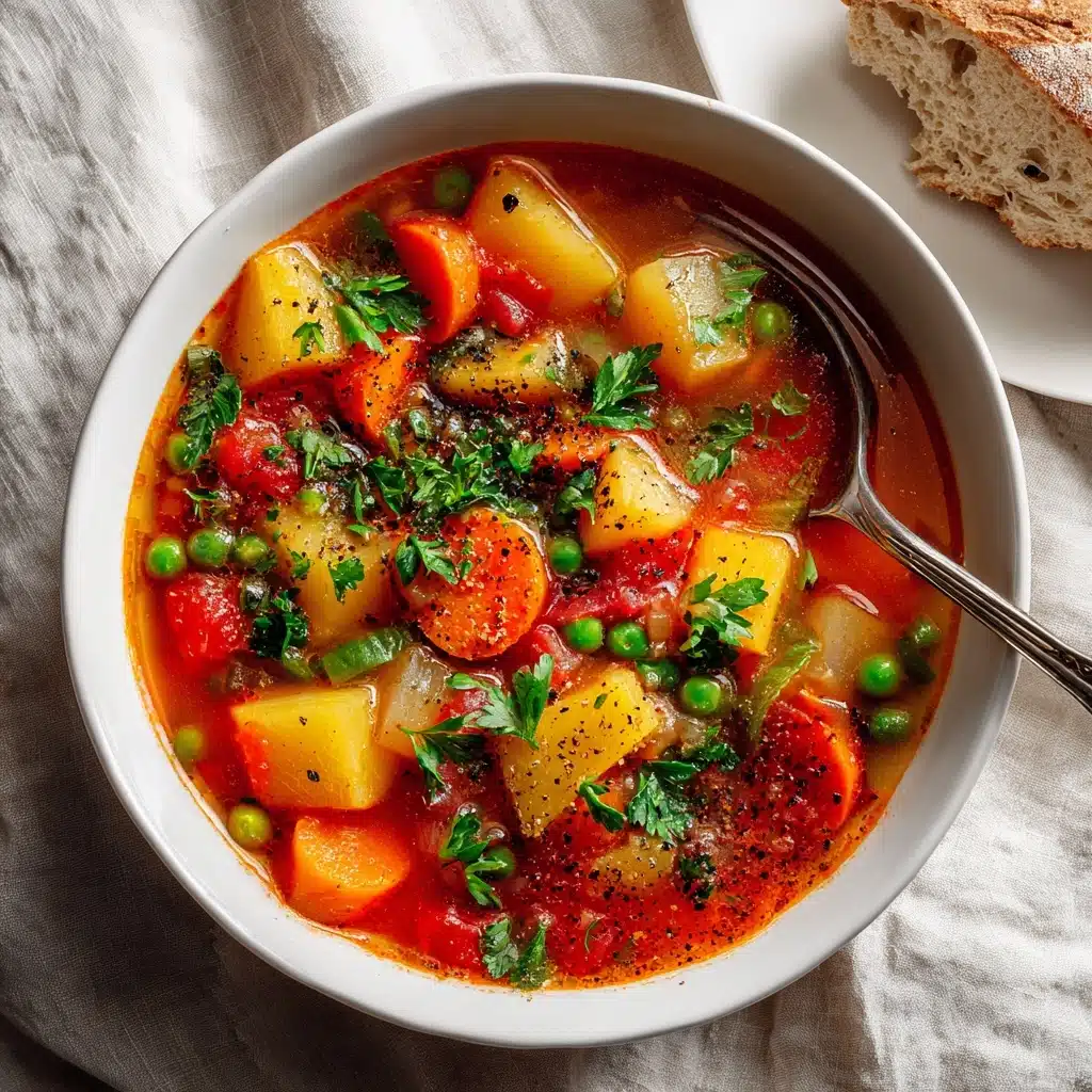 Easy Vegetable Soup Recipe - Recipe Image