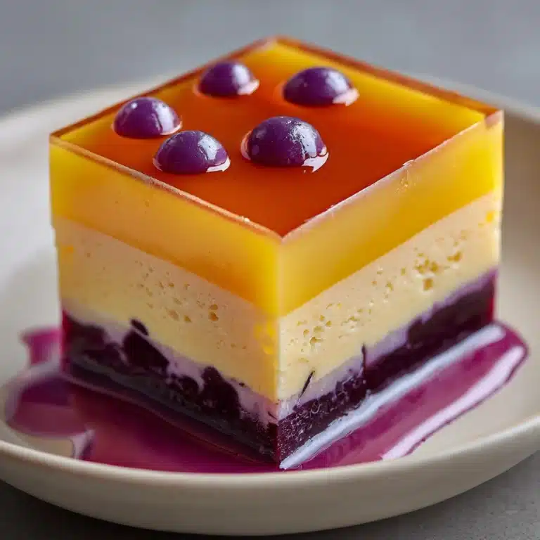 Ube Biko Leche Flan Recipe