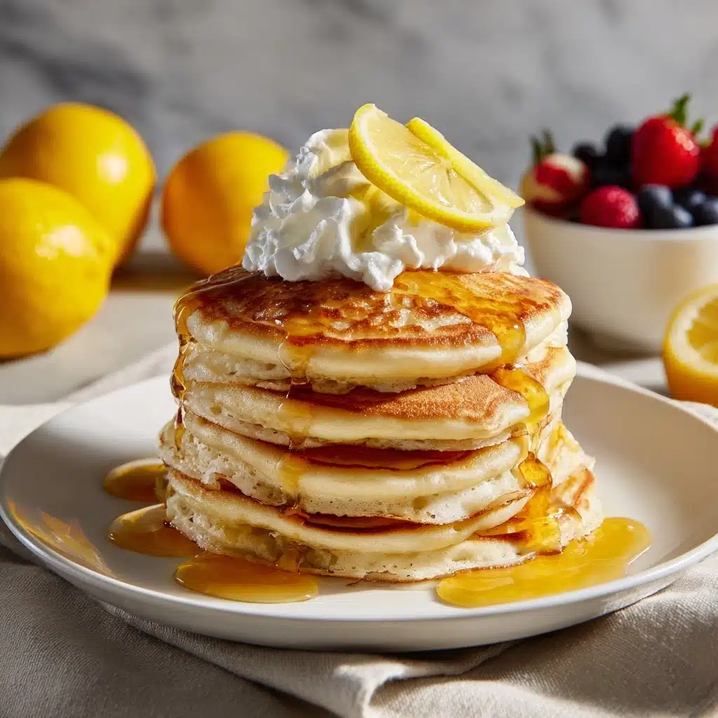 Lemon Ricotta Pancakes Recipe - Recipe Image
