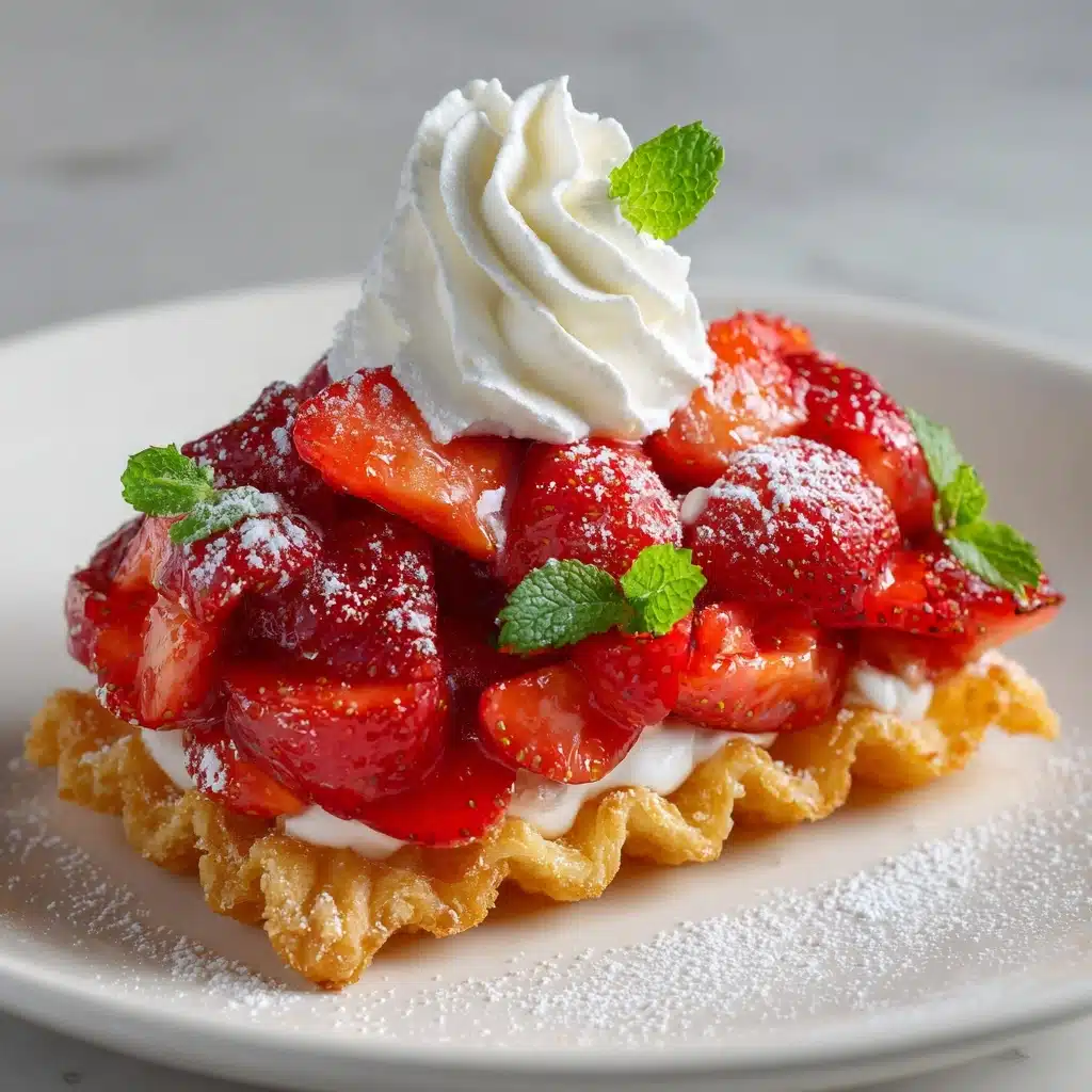 Strawberry Cheesecake Nachos Recipe - Recipe Image