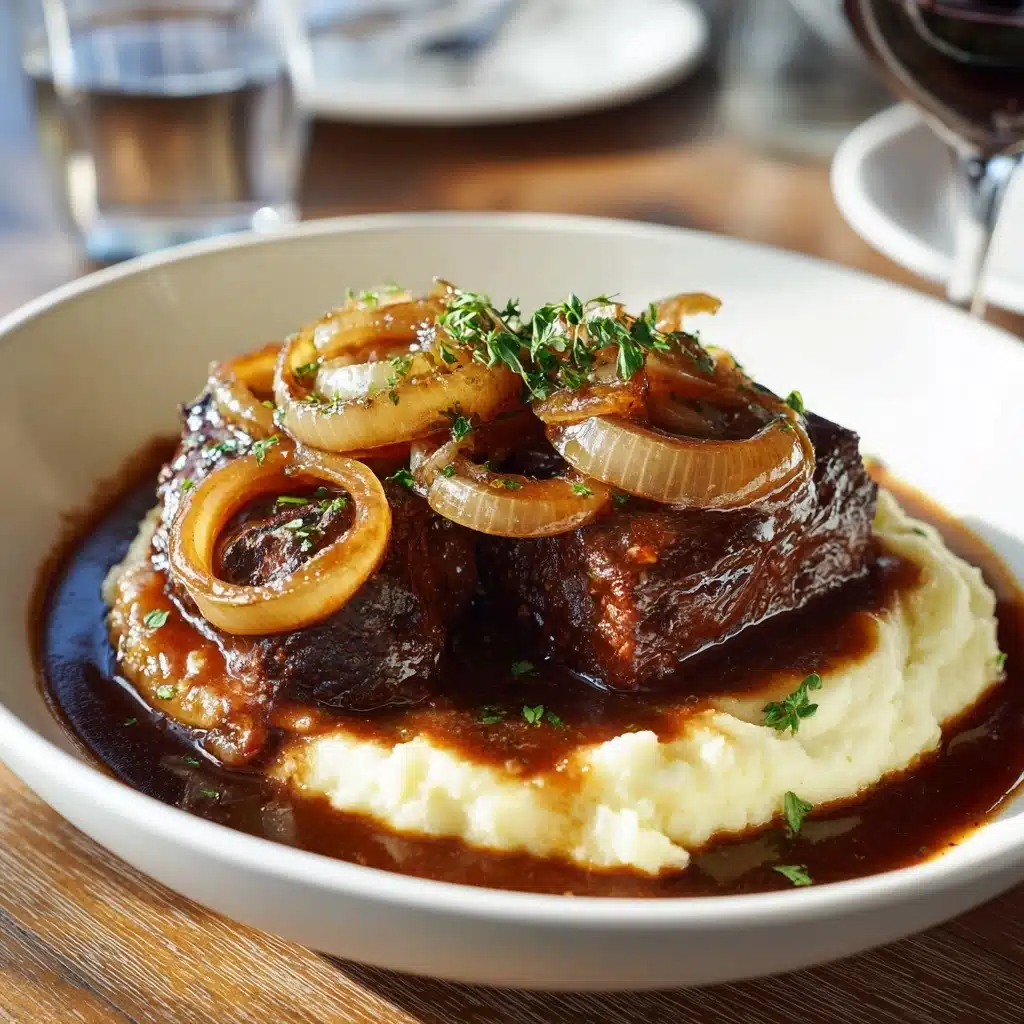 French Onion Pot Roast Recipe - Recipe Image