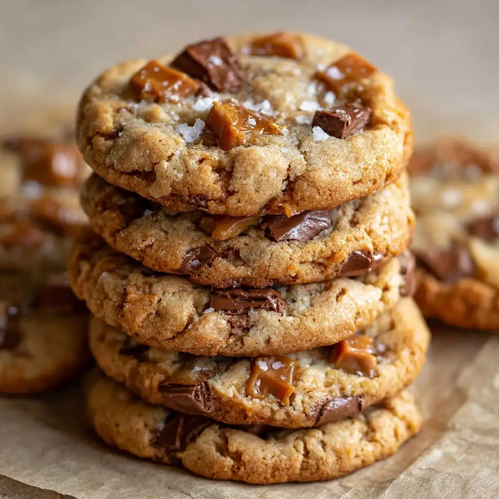 Chewy Peanut Butter Butterfinger Cookies Recipe - Recipe Image