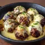 Crock Pot French Onion Meatballs Recipe
